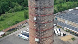 Komín Inspekce Letecky - Dron