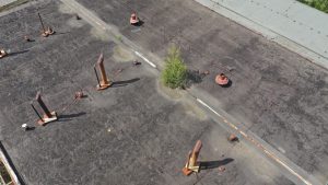 Střecha Inspekce Letecky - Dron